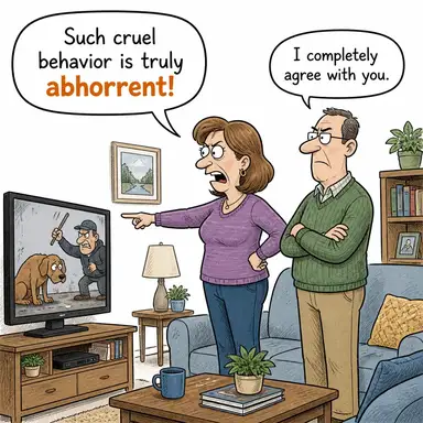 abhorrent karikatür