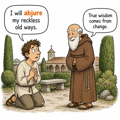 abjure karikatür