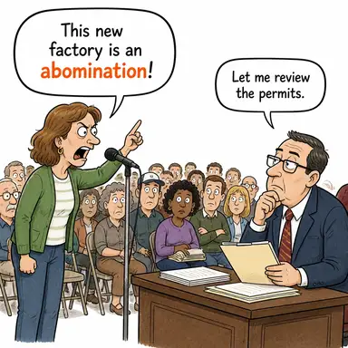 abomination karikatür