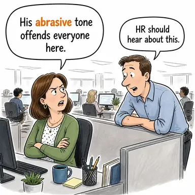 abrasive karikatür