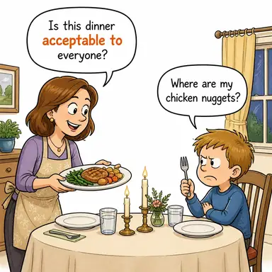 acceptable to karikatür
