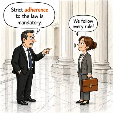 adherence karikatür