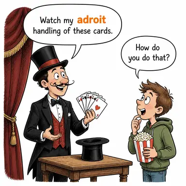 adroit karikatür