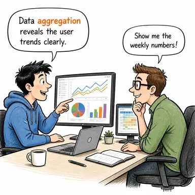 aggregation karikatür