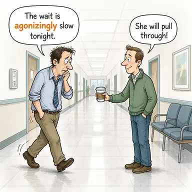 agonizingly karikatür