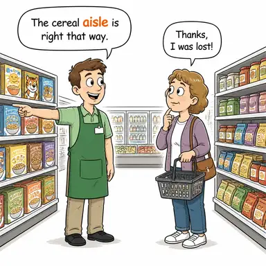 aisle karikatür