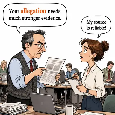 allegation karikatür