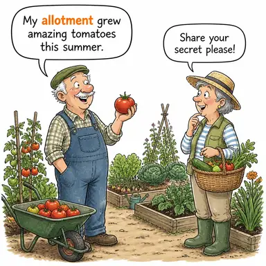 allotment karikatür