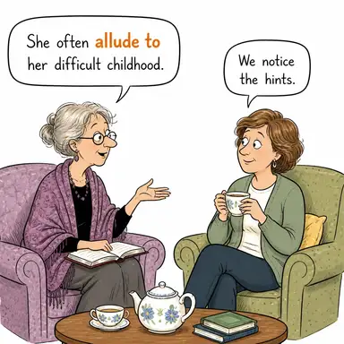 allude to karikatür