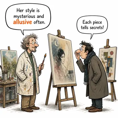 allusive karikatür