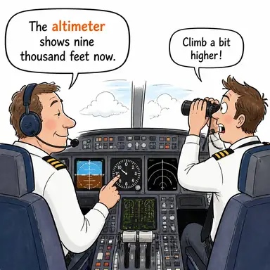 altimeter karikatür