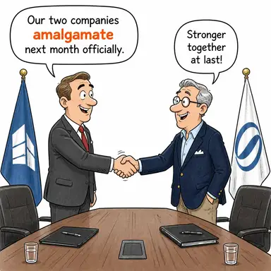 amalgamate karikatür