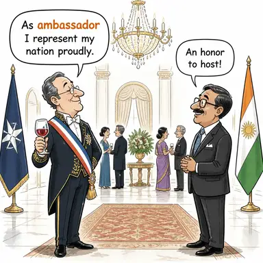 ambassador karikatür