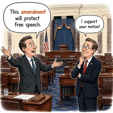 amendment karikatür