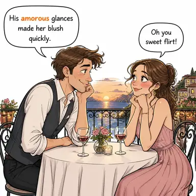 amorous karikatür