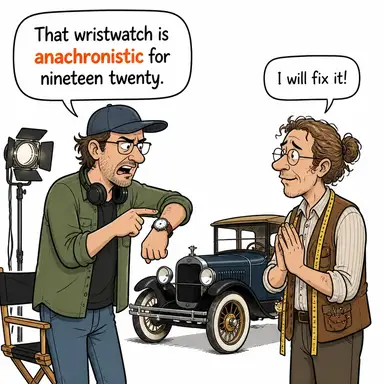anachronistic karikatür