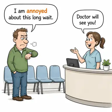 annoyed karikatür