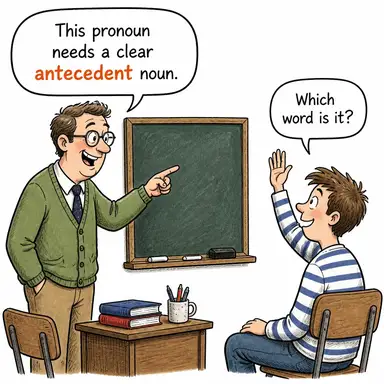 antecedent karikatür