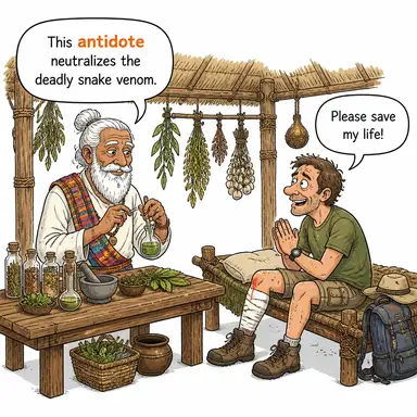 antidote karikatür