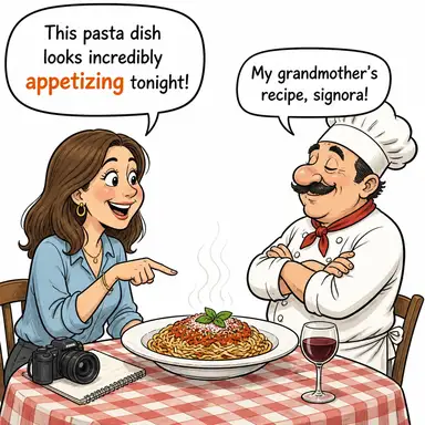 appetizing karikatür