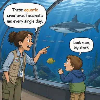 aquatic karikatür