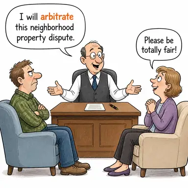 arbitrate karikatür