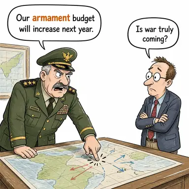 armament karikatür