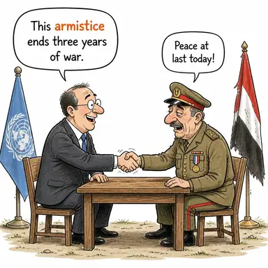 armistice karikatür