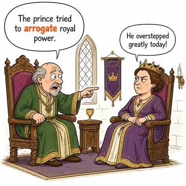 arrogate karikatür