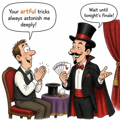 artful karikatür