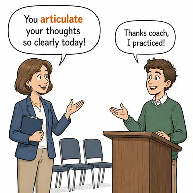articulate karikatür