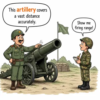 artillery karikatür