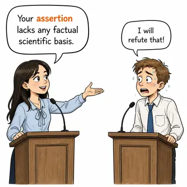 assertion karikatür