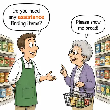 assistance karikatür