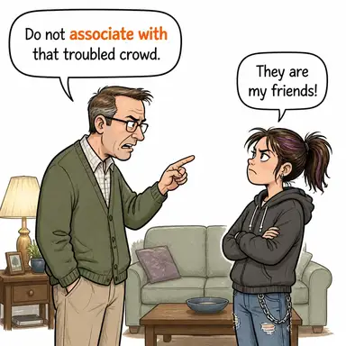 associate with karikatür