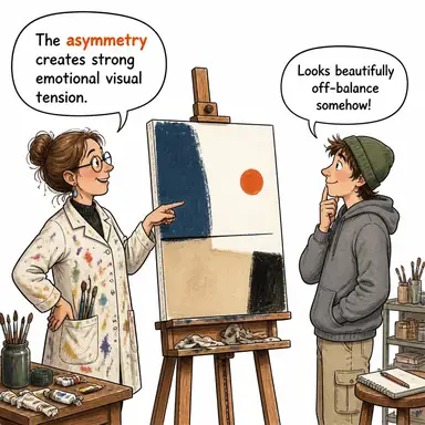 asymmetry karikatür