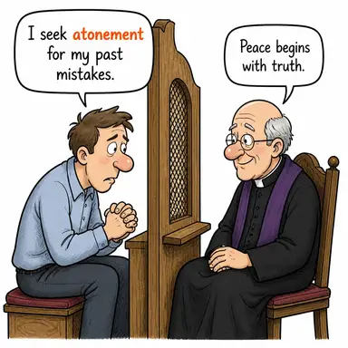 atonement karikatür