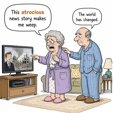 atrocious karikatür