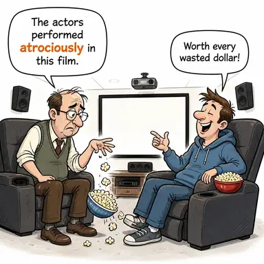 atrociously karikatür