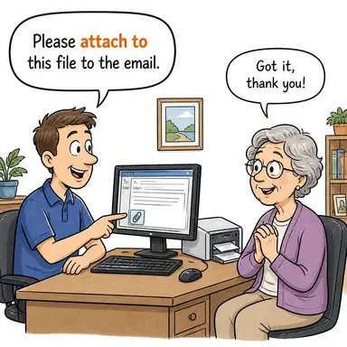 attach to karikatür