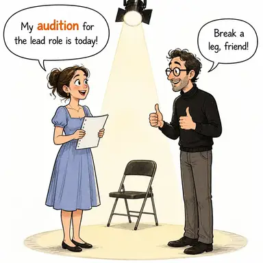 audition karikatür