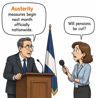 austerity karikatür