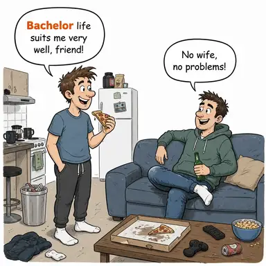 bachelor karikatür