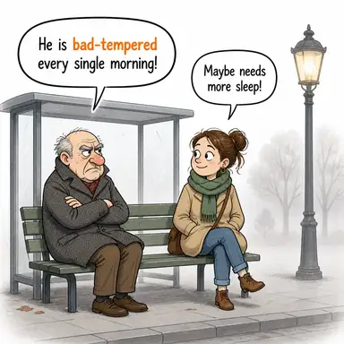 bad-tempered karikatür