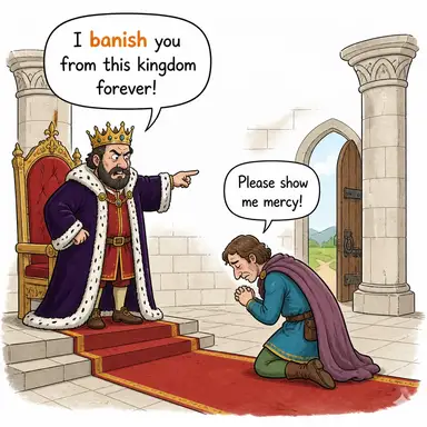 banish karikatür