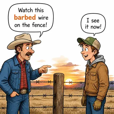 barbed karikatür
