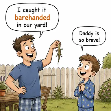 barehanded karikatür