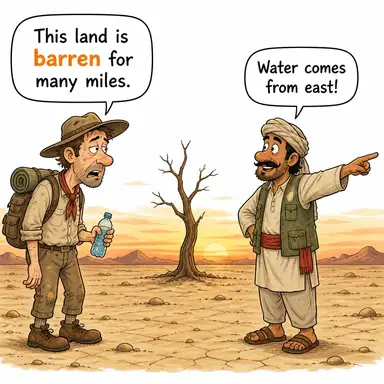 barren karikatür
