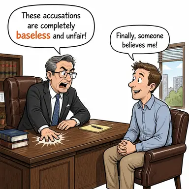 baseless karikatür