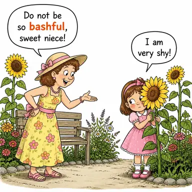 bashful karikatür